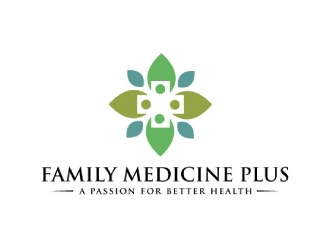 family medicine plus logo design by jishu