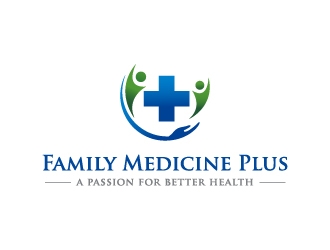 family medicine plus logo design by jonggol