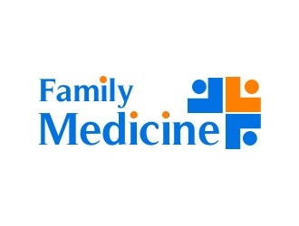 family medicine plus logo design by bougalla005
