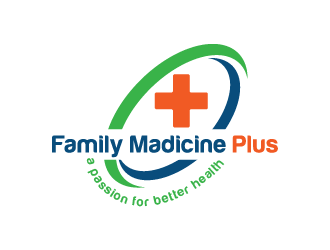 family medicine plus logo design by hwkomp