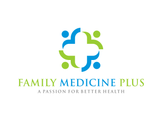 family medicine plus logo design by creator_studios
