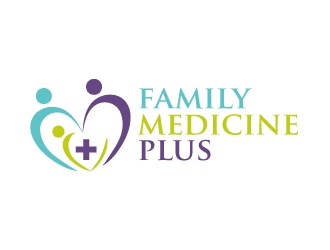 family medicine plus logo design by LogOExperT