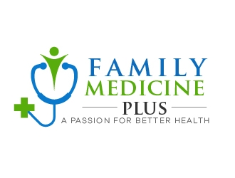 family medicine plus logo design by Andrei P