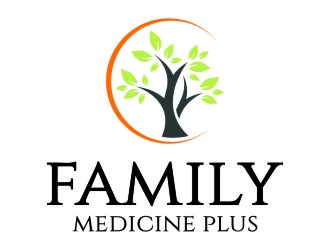 family medicine plus logo design by jetzu