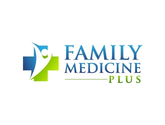 family medicine plus logo design by usef44