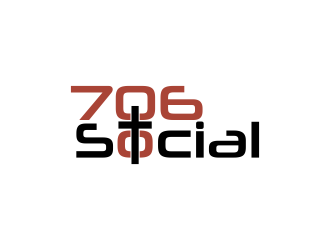 706 Social  logo design by oke2angconcept