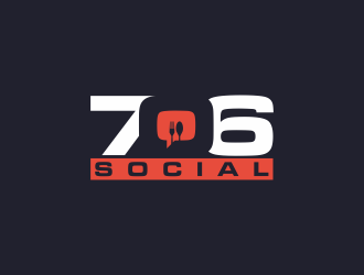 706 Social  logo design by goblin