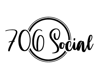 706 Social  logo design by ElonStark
