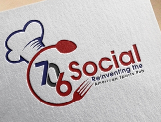 706 Social  logo design by Pram