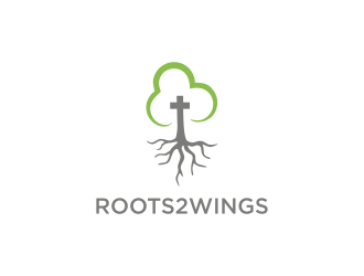 Roots2Wings logo design by diki