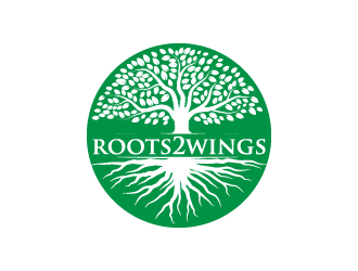 Roots2Wings logo design by stayhumble
