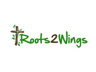 Roots2Wings logo design by ElonStark