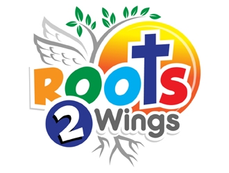 Roots2Wings logo design by MAXR