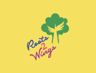 Roots2Wings logo design by magnusaasrud
