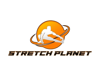 Stretch Planet logo design by mewlana