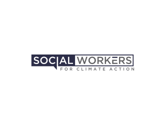 Social Workers for Climate Action logo design by oke2angconcept