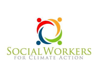 Social Workers for Climate Action logo design by ElonStark
