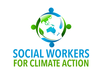 Social Workers for Climate Action logo design by megalogos