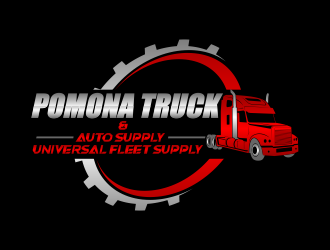 Pomona Truck & Auto Supply - Universal Fleet Supply logo design by beejo