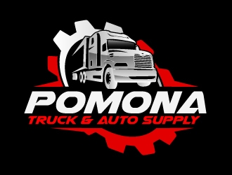 Pomona Truck & Auto Supply - Universal Fleet Supply logo design by ElonStark