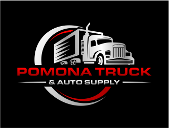 Pomona Truck & Auto Supply - Universal Fleet Supply logo design by cintoko
