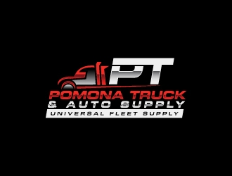 Pomona Truck & Auto Supply - Universal Fleet Supply logo design by wongndeso