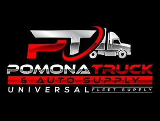 Pomona Truck & Auto Supply - Universal Fleet Supply logo design by MAXR