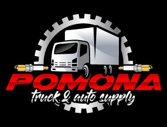 Pomona Truck & Auto Supply - Universal Fleet Supply logo design by Suvendu