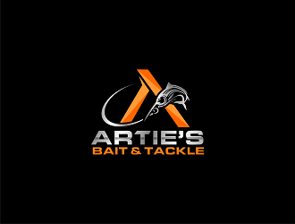 Arties Bait & Tackle logo design by Republik