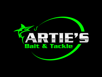 Arties Bait & Tackle logo design by ammad