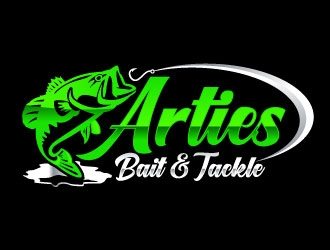 Arties Bait & Tackle logo design by Suvendu
