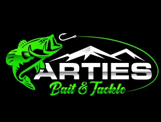 Arties Bait & Tackle logo design by Suvendu
