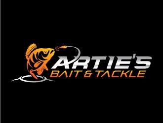 Arties Bait & Tackle logo design by invento