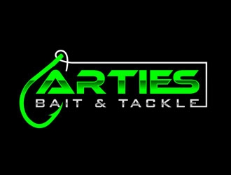 Arties Bait & Tackle logo design by DreamLogoDesign
