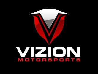 Vizion Motorsports logo design by ElonStark