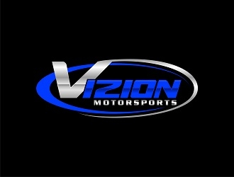 Vizion Motorsports logo design by Republik