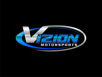 Vizion Motorsports logo design by Republik