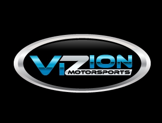 Vizion Motorsports logo design by 35mm