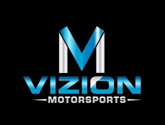Vizion Motorsports logo design by 35mm