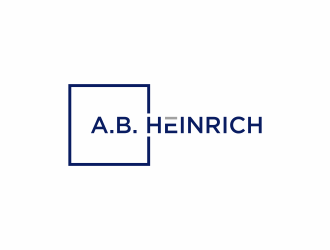 A.B. Heinrich logo design by santrie