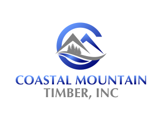 Coastal Mountain Timber, Inc. logo design by cintoko