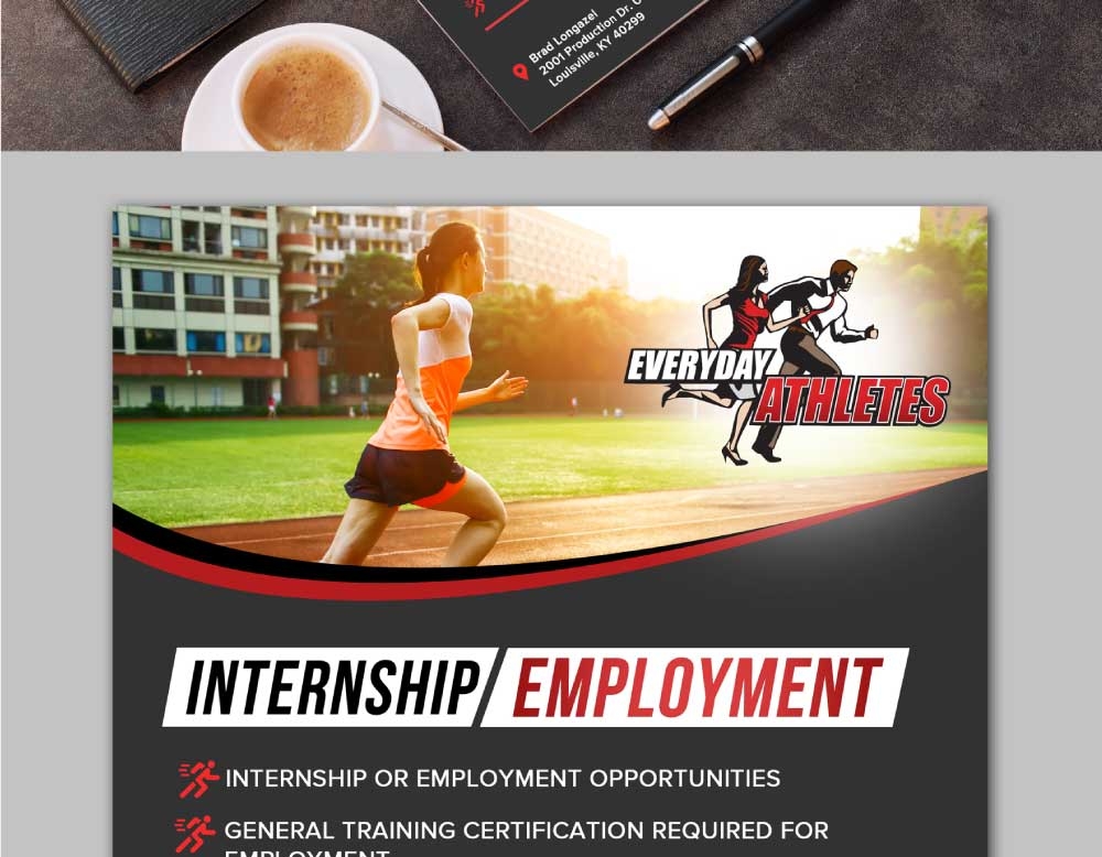 Everyday Athletes  logo design by Boomstudioz