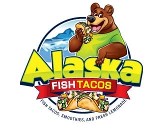 Alaska Fish Tacos  logo design by invento