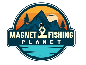 MagnetFishingPlanet.com logo design by Danny19