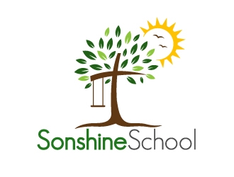 Sonshine School logo design by dasigns