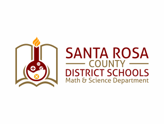 Santa Rosa County District Schools - Math & Science Department logo design by DelvinaArt