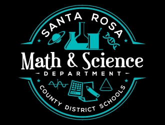 Santa Rosa County District Schools - Math & Science Department logo design by dshineart