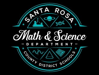 Santa Rosa County District Schools - Math & Science Department logo design by dshineart