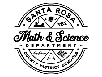 Santa Rosa County District Schools - Math & Science Department logo design by dshineart