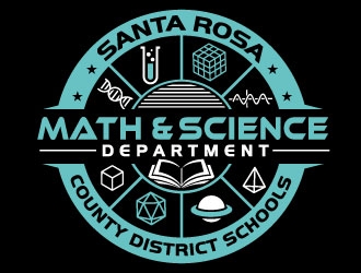 Santa Rosa County District Schools - Math & Science Department logo design by Suvendu